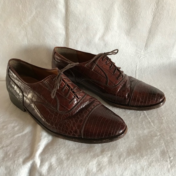 Salvatore Ferragamo Studio Alligator Men’s 11EE